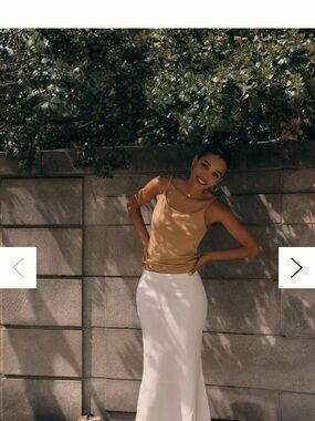Tilda Maxi Slip Skirt: Linen Edition